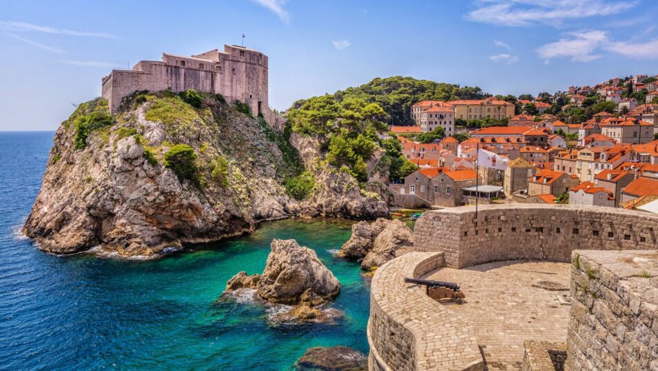 walls of Dubrovnik, Croatia