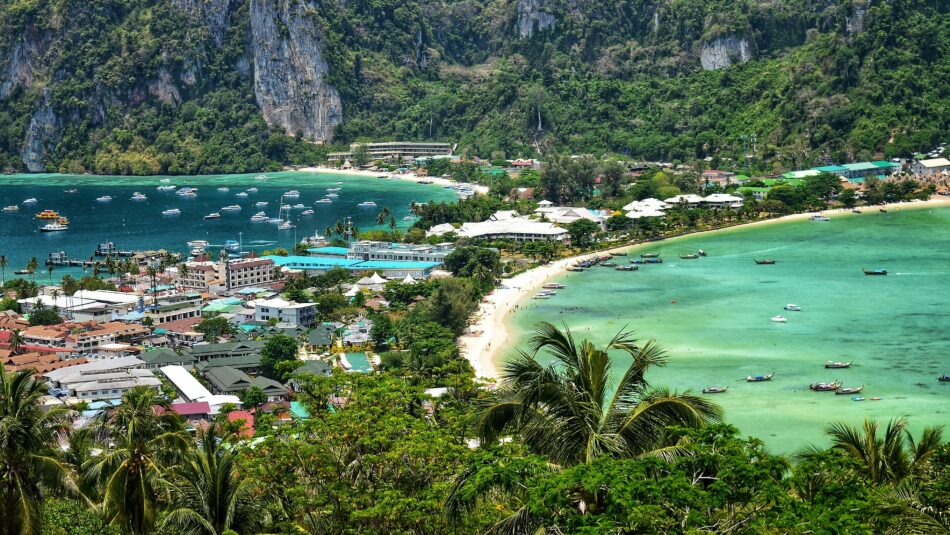 View of Krabi, Thailand