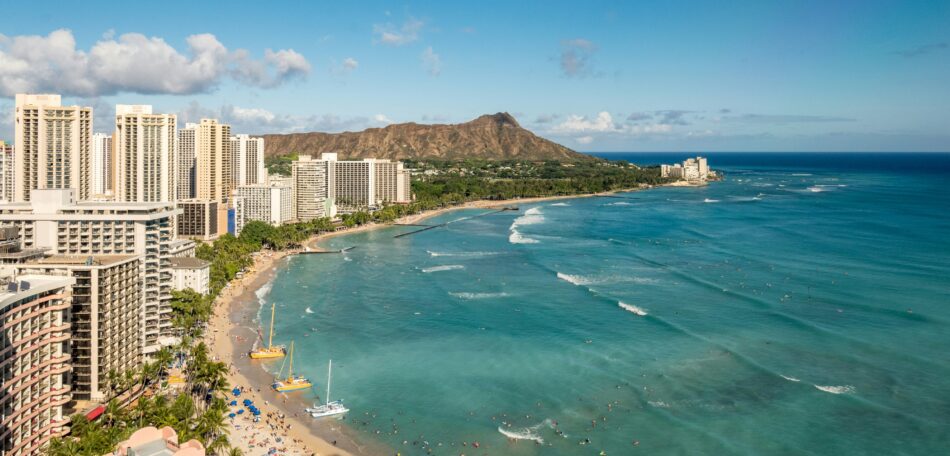 Hawaii's most popular beach, Waikiki