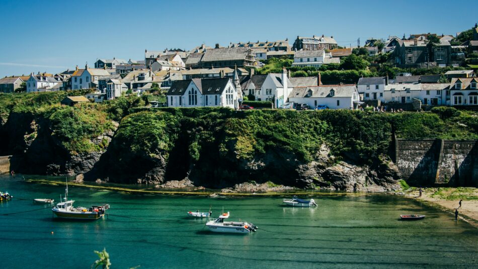 Cornwall in summer, England