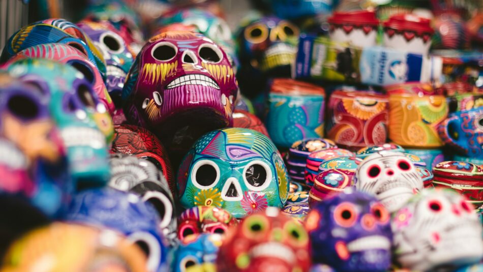 Calaveras in Dia de los Muertos