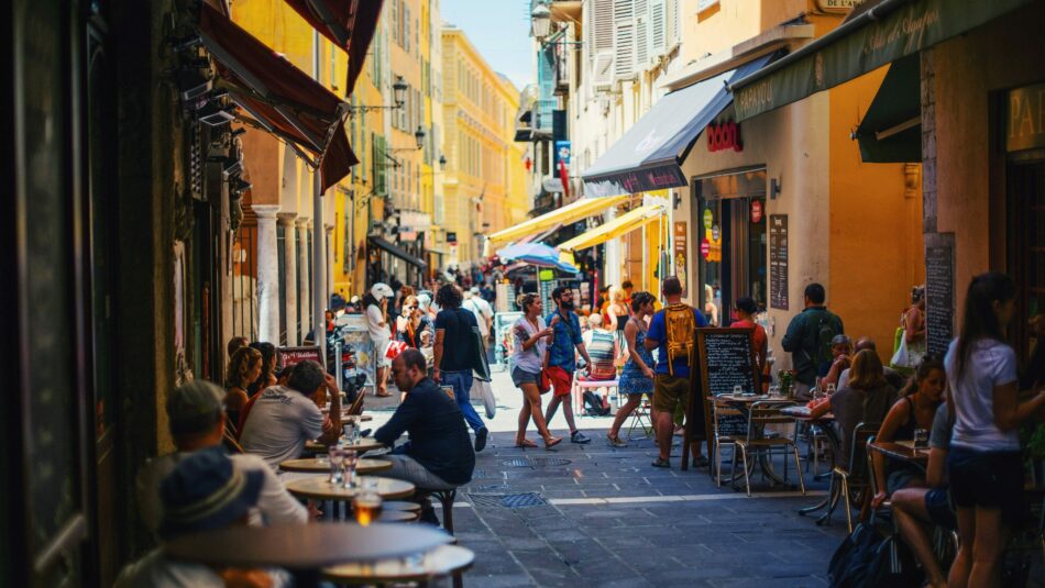 Old Town in Nice, France