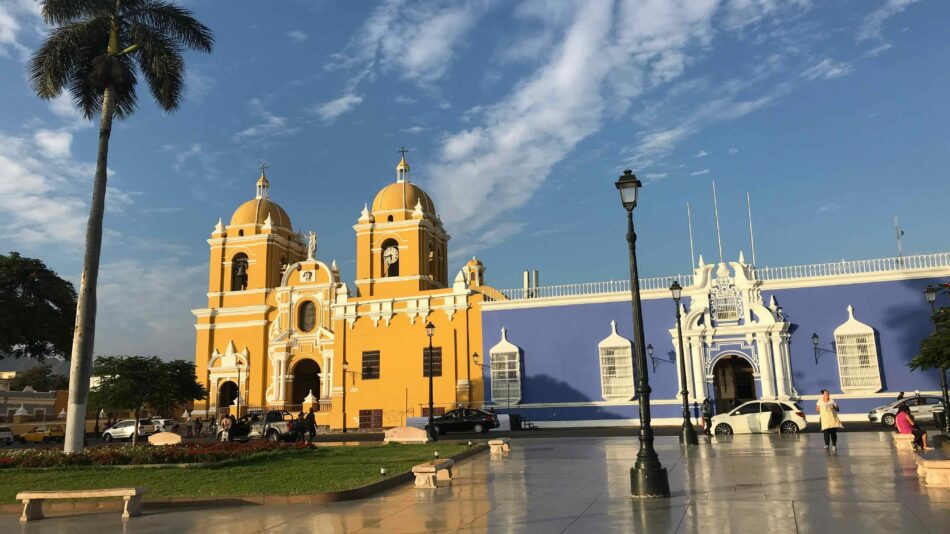 town of Trujillo in Peru