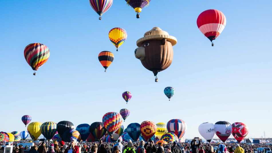 Albuquerque balloon fiesta, USA