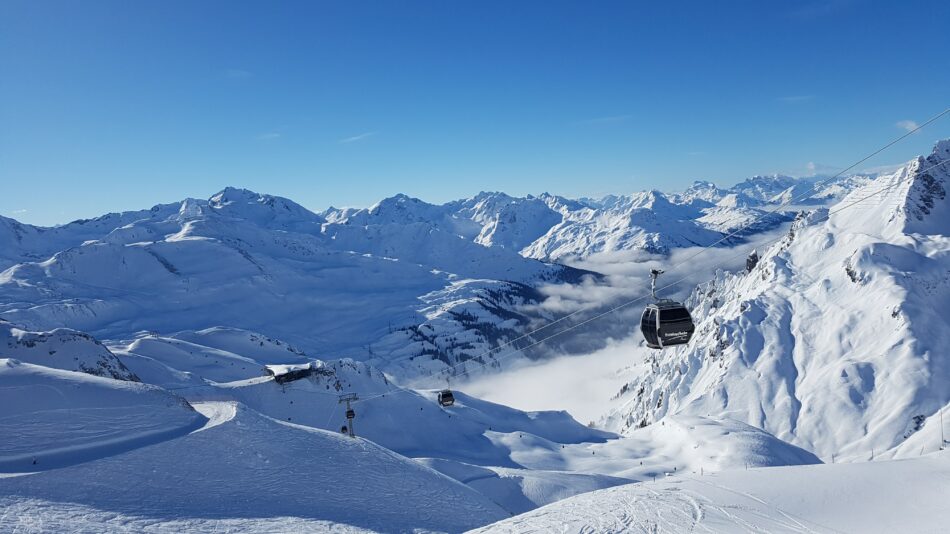 St. Anton ski resort in Austria