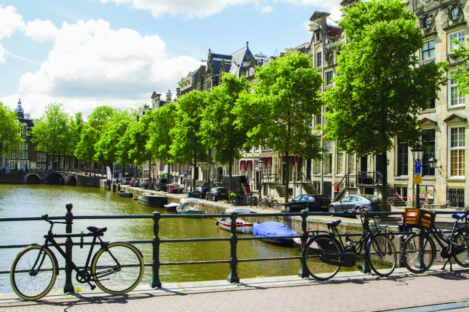 Amsterdam canal view