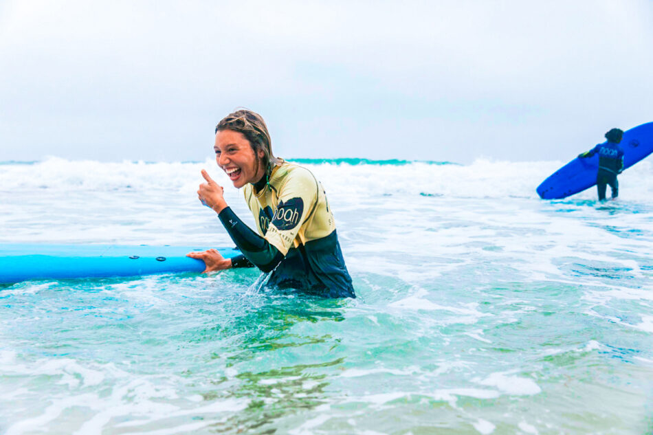 Surfing in Portugal