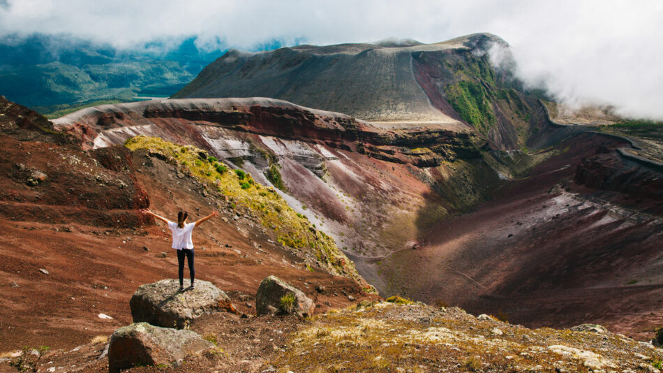 Mount Tarawera, New Zealand