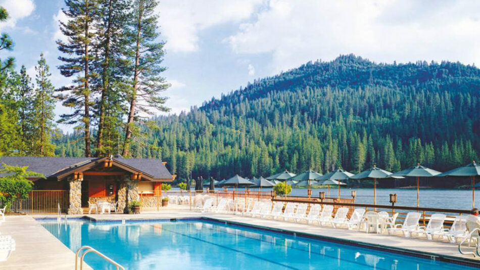 Contiki Special Stays pool at lake tahoe.