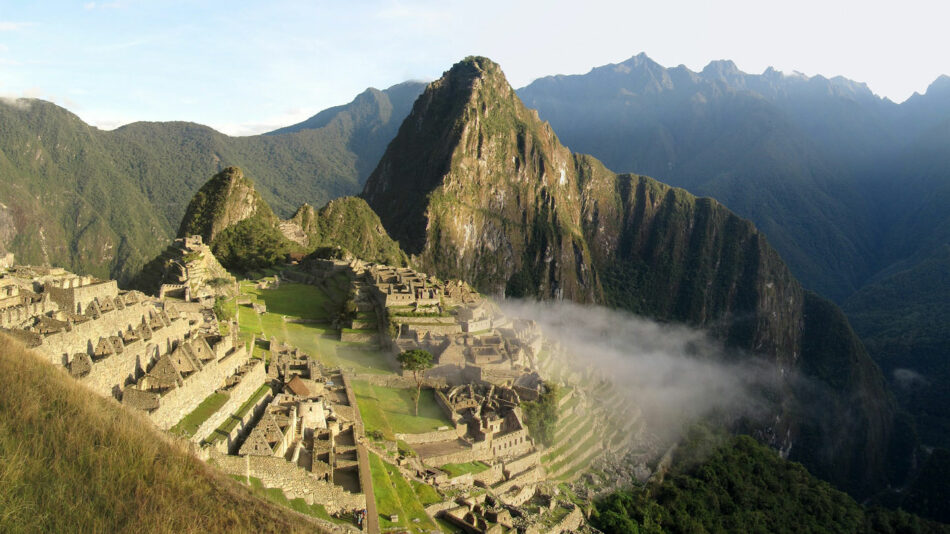 Machu Picchu ruins Peru