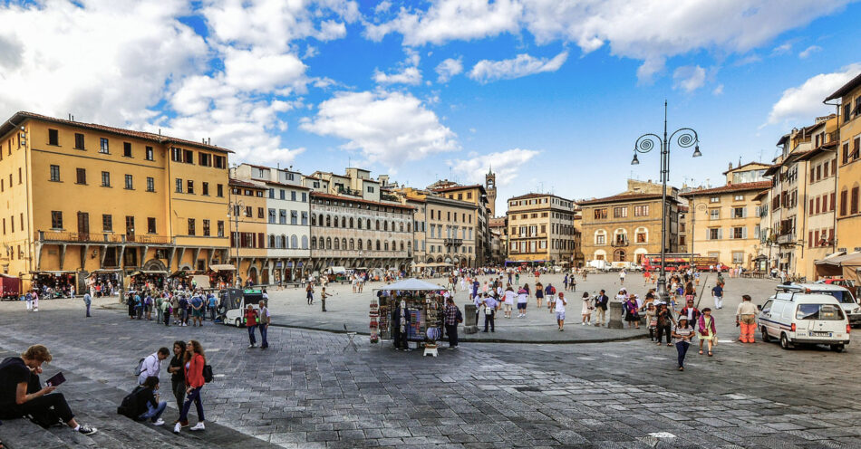 Piazza in Florence