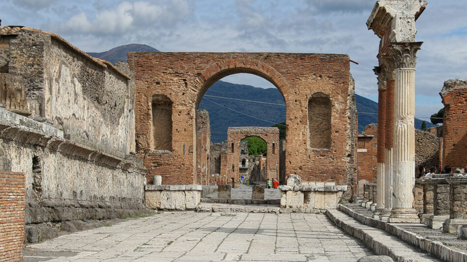 Ruins of Pompeii Italy