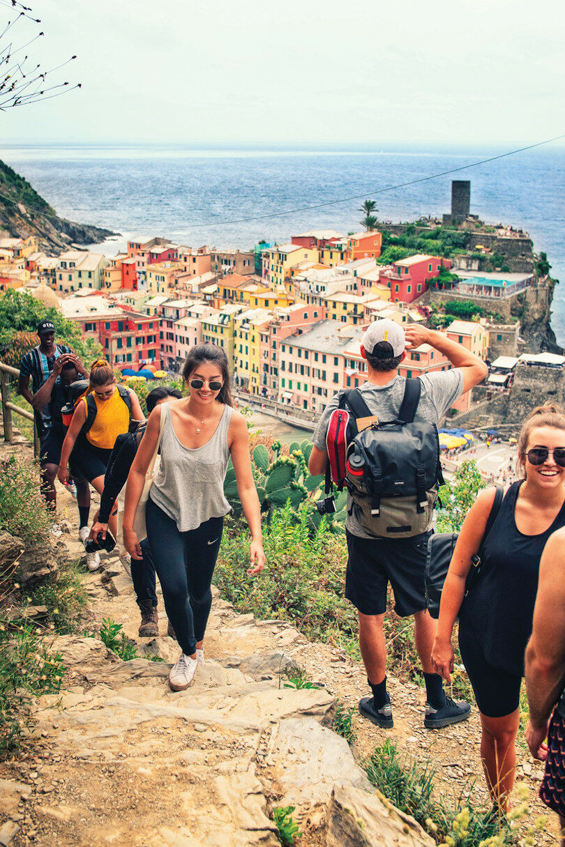 Friends in Cinque Terre