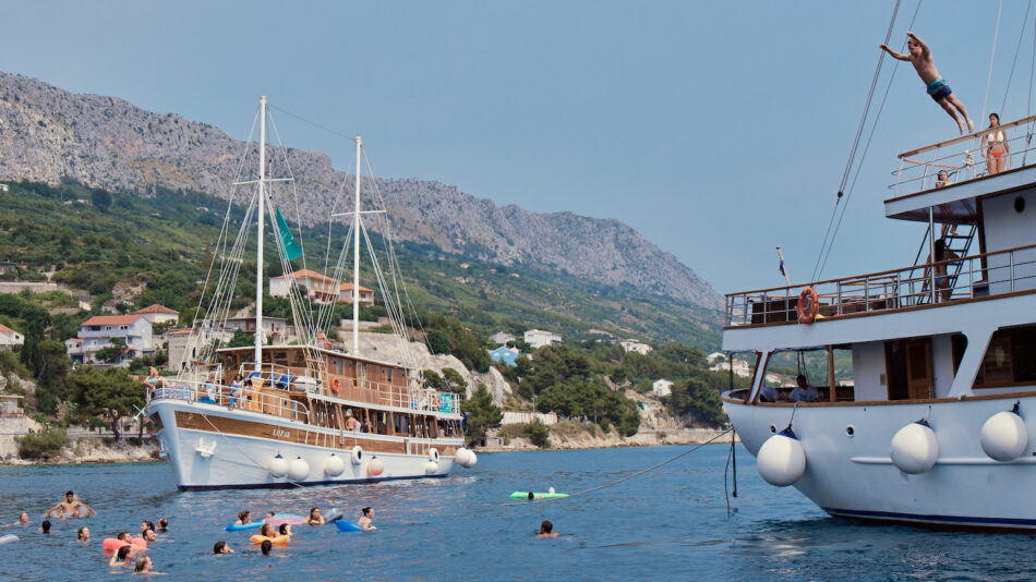 Croatia yacht party