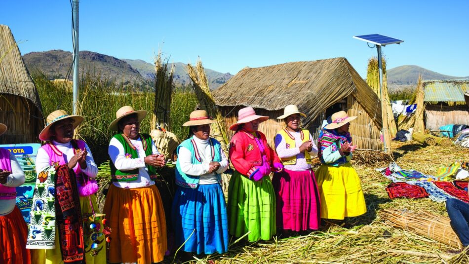 Lake Titicaca Islands Peru