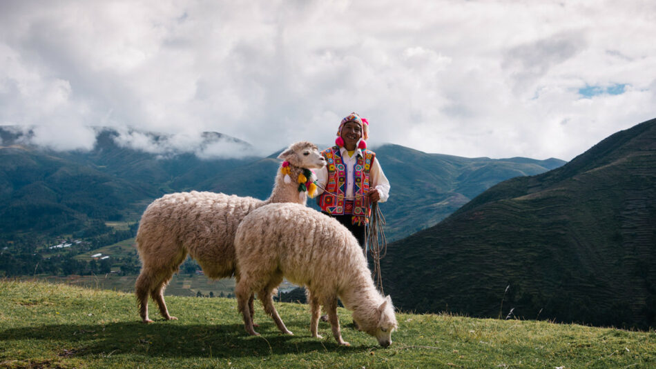 Local person in Peru