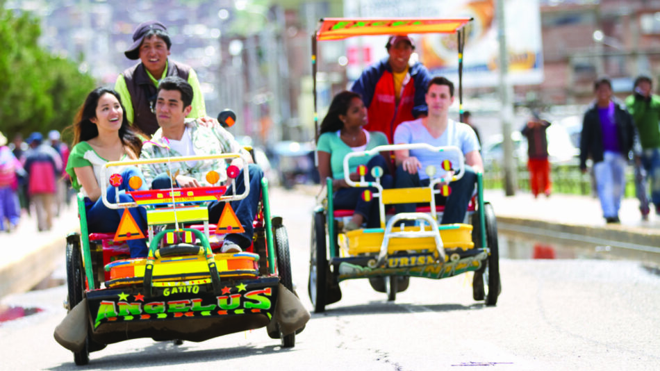 a Triciclo in Peru