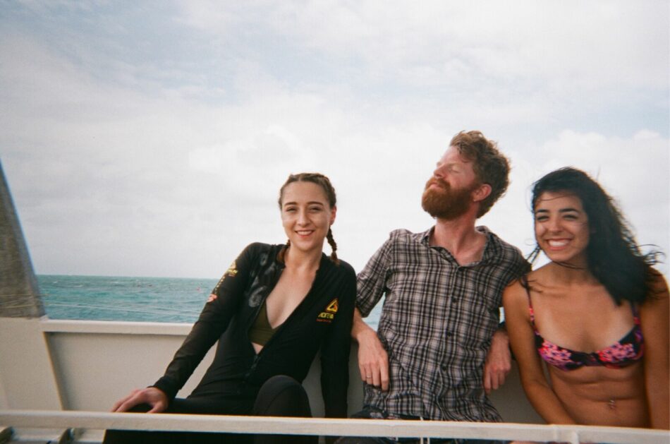 Allan Hinton - with friends sailing Whitsundays, Australia