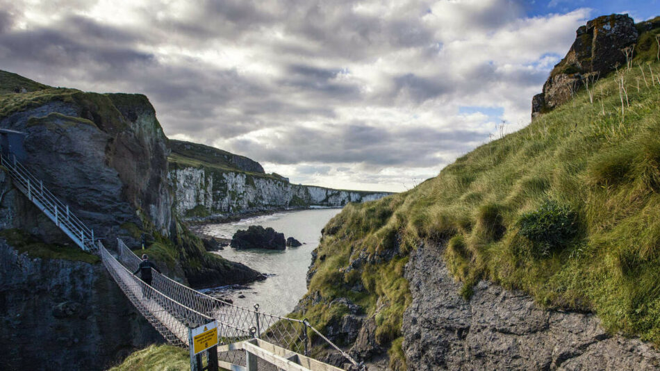 Carrick -a-Rede Rope Bridge in Northern Ireland