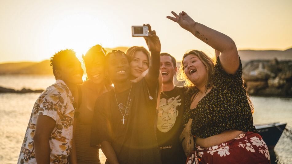 Young people in Greece