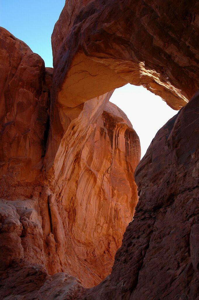 An arch in a rock formation, perfect for improving your travel photography.