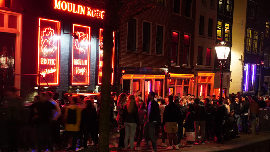 The Moulin Rouge in Amsterdam