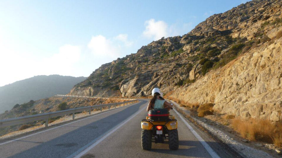 Greece-tractor-riding-Contiki-love