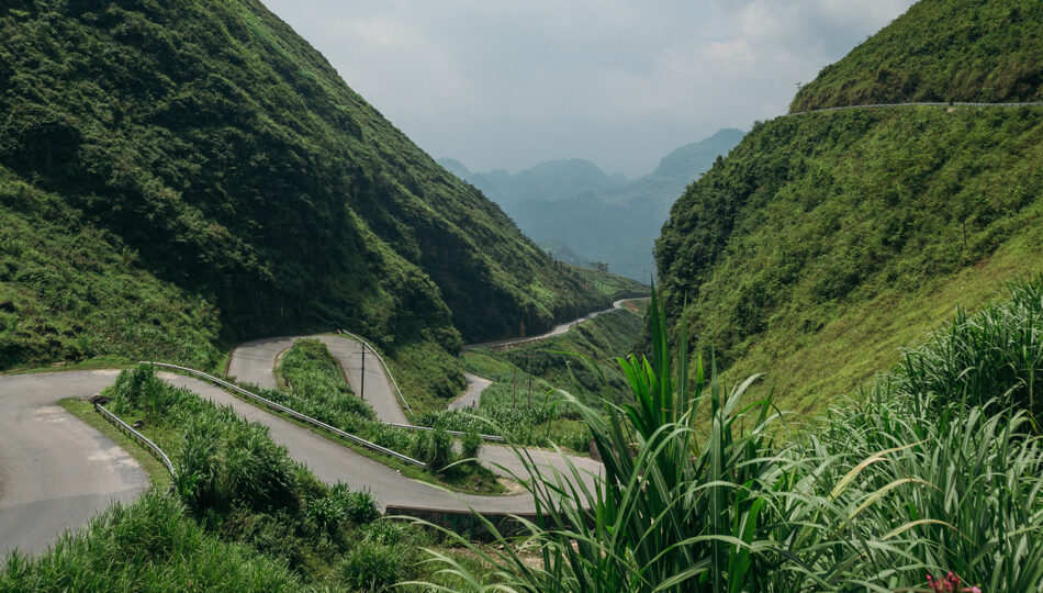 Vietnam Roads and mountains