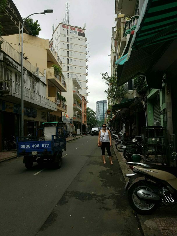 Girl in Ho Chi Minh City