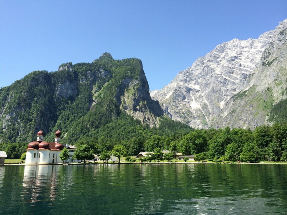 beautiful lakes in Europe - Image of Lake Königssee in Germany