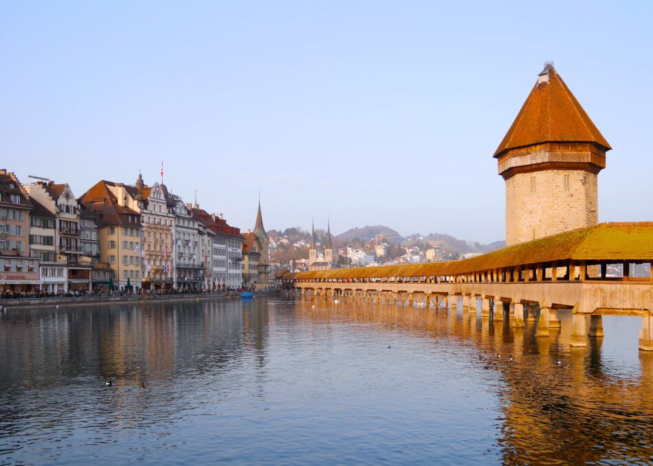 beautiful lakes in Europe - Image of Lake Lucerne in Switzerland