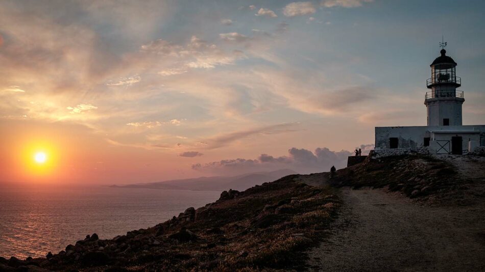 Lighthouse in Mykonos