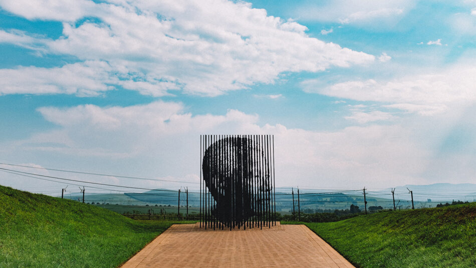 Nelson mandela memorial in south africa.