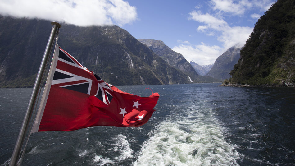 New-Zealand-nature-Milford-Sound-flag