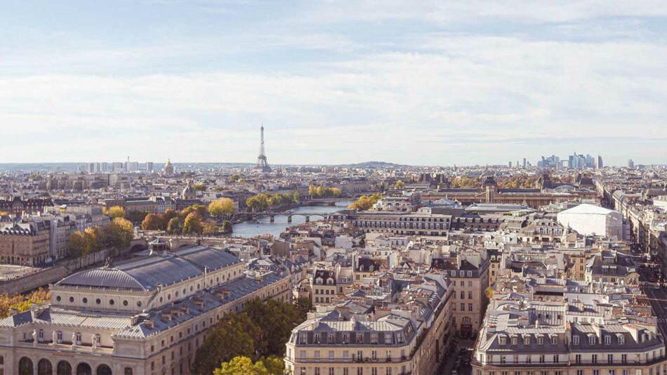 Awesome view of Paris