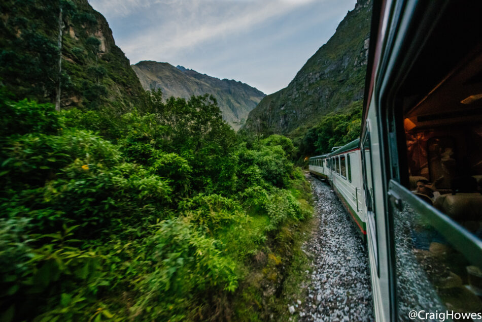 Train ride in Peru - Craig Howes on Contiki