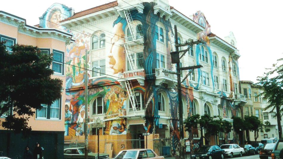 San Francisco street art mural