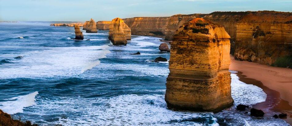 Solo road trip along the Great Ocean Road to visit the Twelve Apostles.