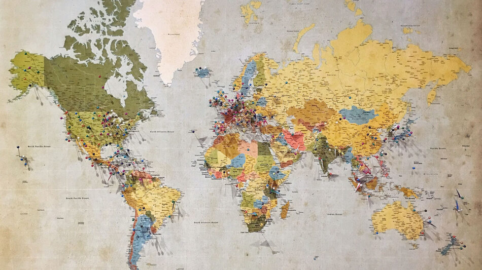 map of the world