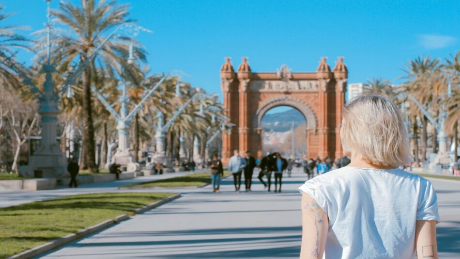 arco de triunfo, barcelona