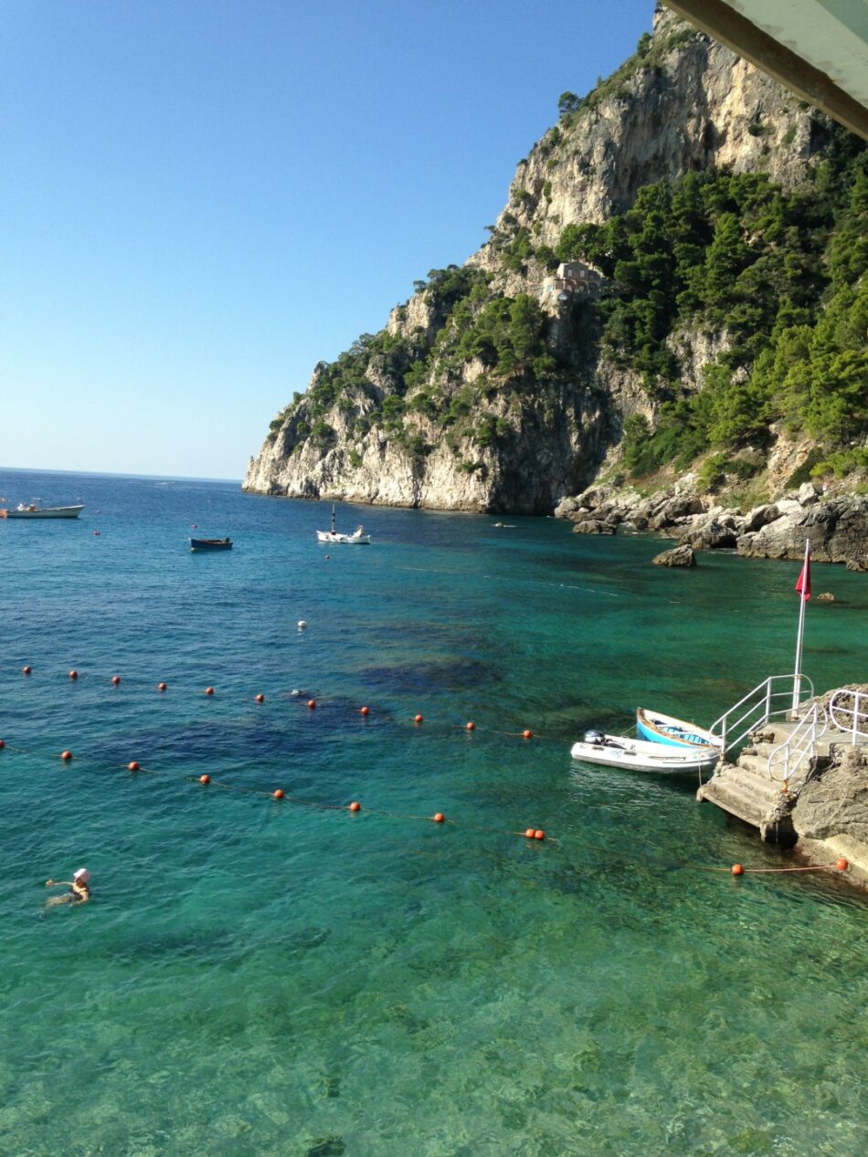 Travel to Italy and experience the crystal-clear waters.