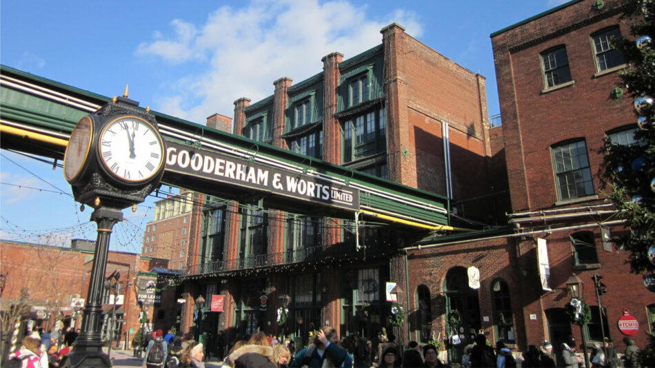 Distillery District in Toronto, Canada