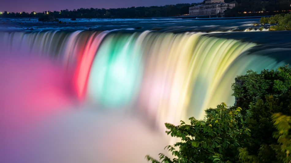 Falls at Night