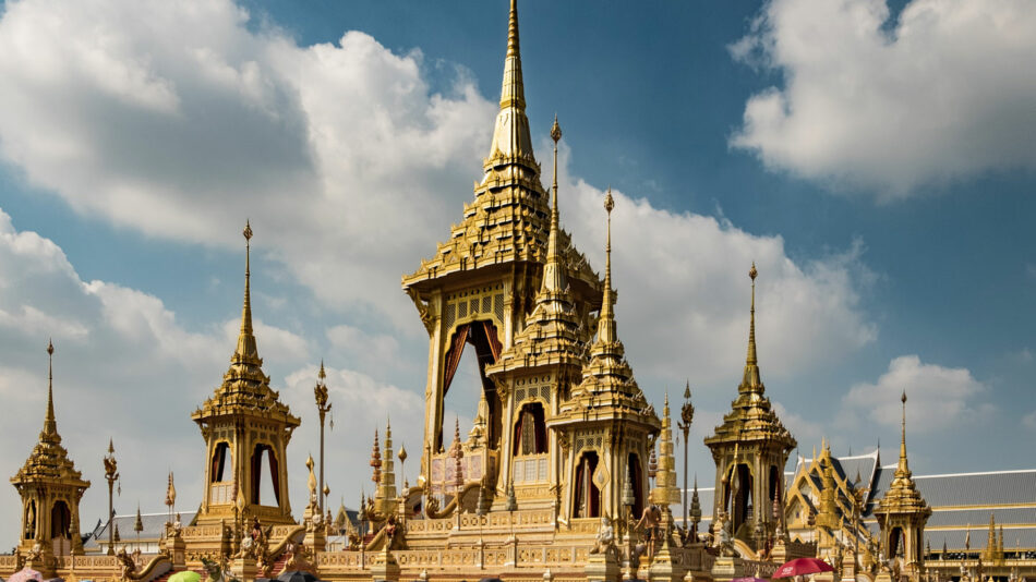 The grand palace of Thailand in Bangkok is one of the most beautiful destinations in Thailand.