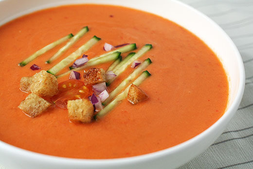 spanish dishes - gazpacho