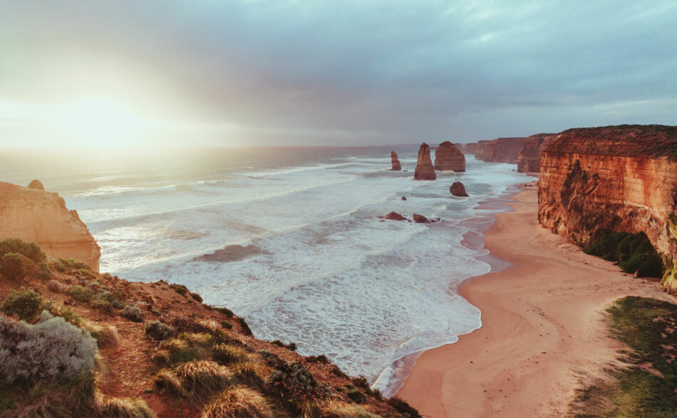 great ocean road drive in australia