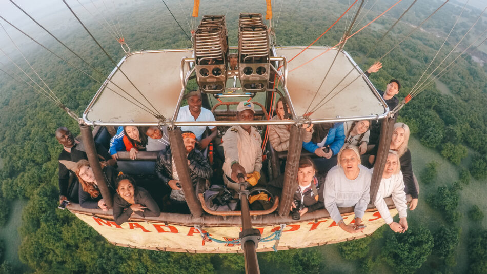 Hot air ballooning