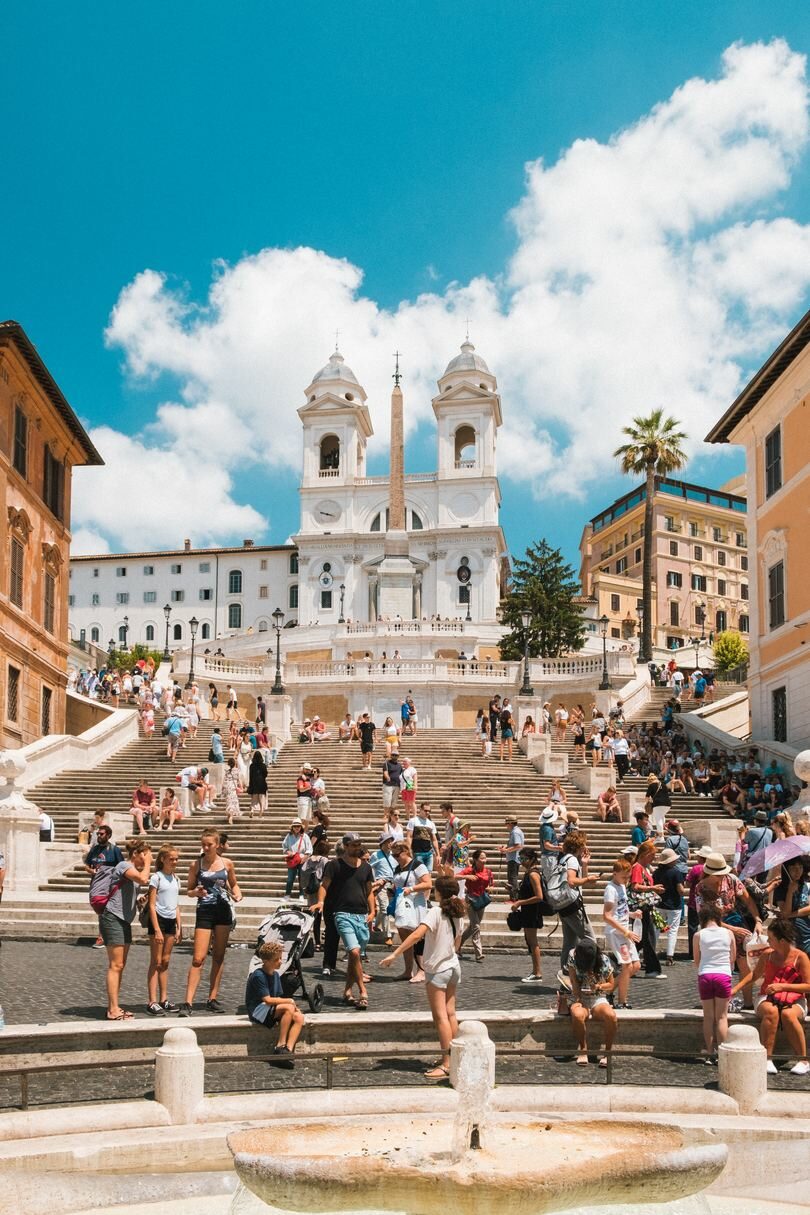 Lizzie McGuire's must-see destination in Rome: the Spanish Steps.