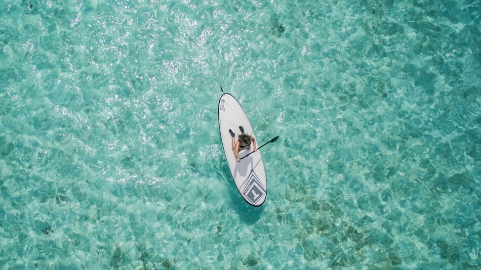 Paddle boarding