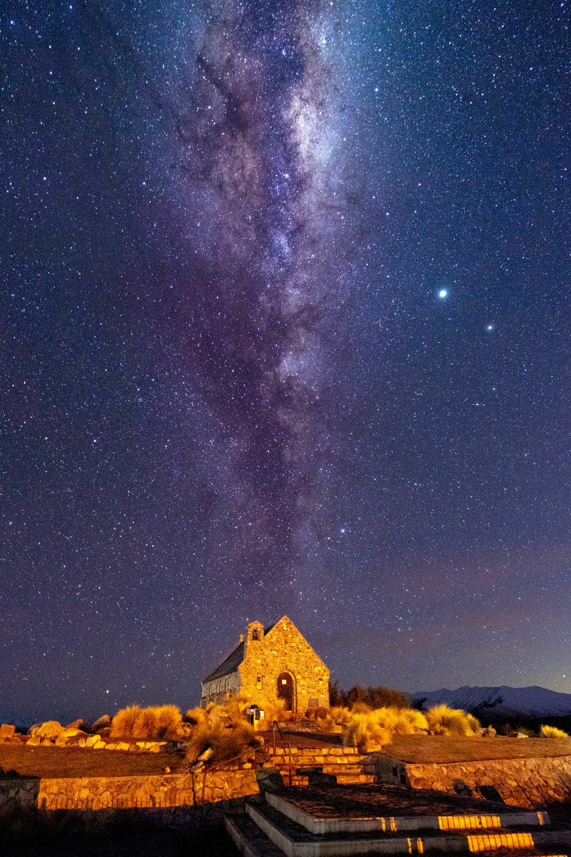 Church of the Good Shepard in Lake Tekapo